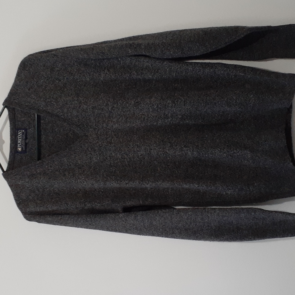 Puritan Mens V-Neck Sweater